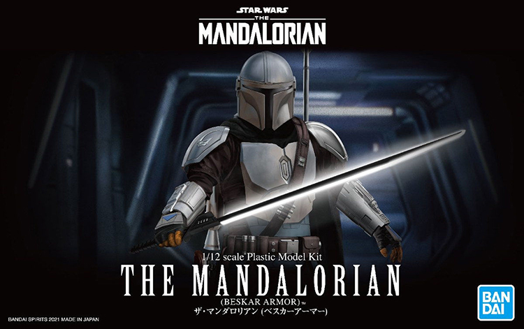 Figuras de Ação Bandai Star Wars 12 Mandalorian Din Djarin Anime Abs Collectible Montagem Modelo Brinquedos Amigo Presente Aniversário 1 - 3 montagem modelo brinquedos amigo presente aniversário