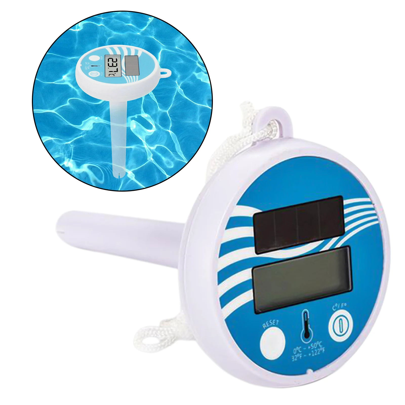 Wireless Floating Temp Thermometer Swimming Pool Aquarium Spas Pond