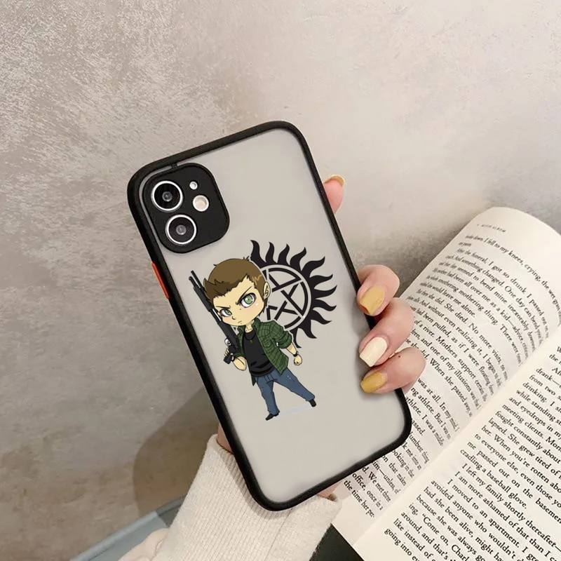 iphone 13 pro max clear case Supernatural Jared Padalecki Phone Case For iPhone 13 12 11 Mini Pro XR XS Max 7 8 Plus X Matte transparent Back Cover iphone 13 pro phone case