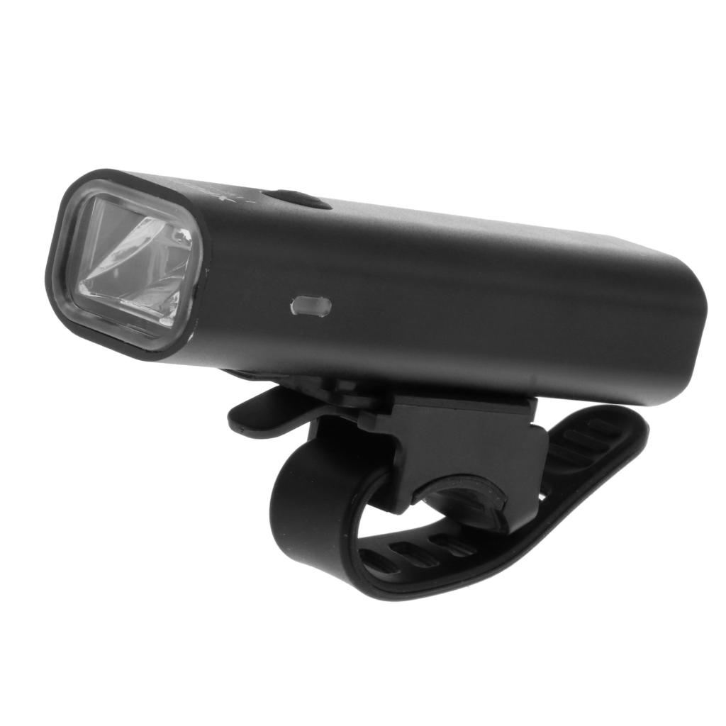 USB Rechargeable Bike Light 400Lumens LED MTB Bicycle Headlight Flashlight