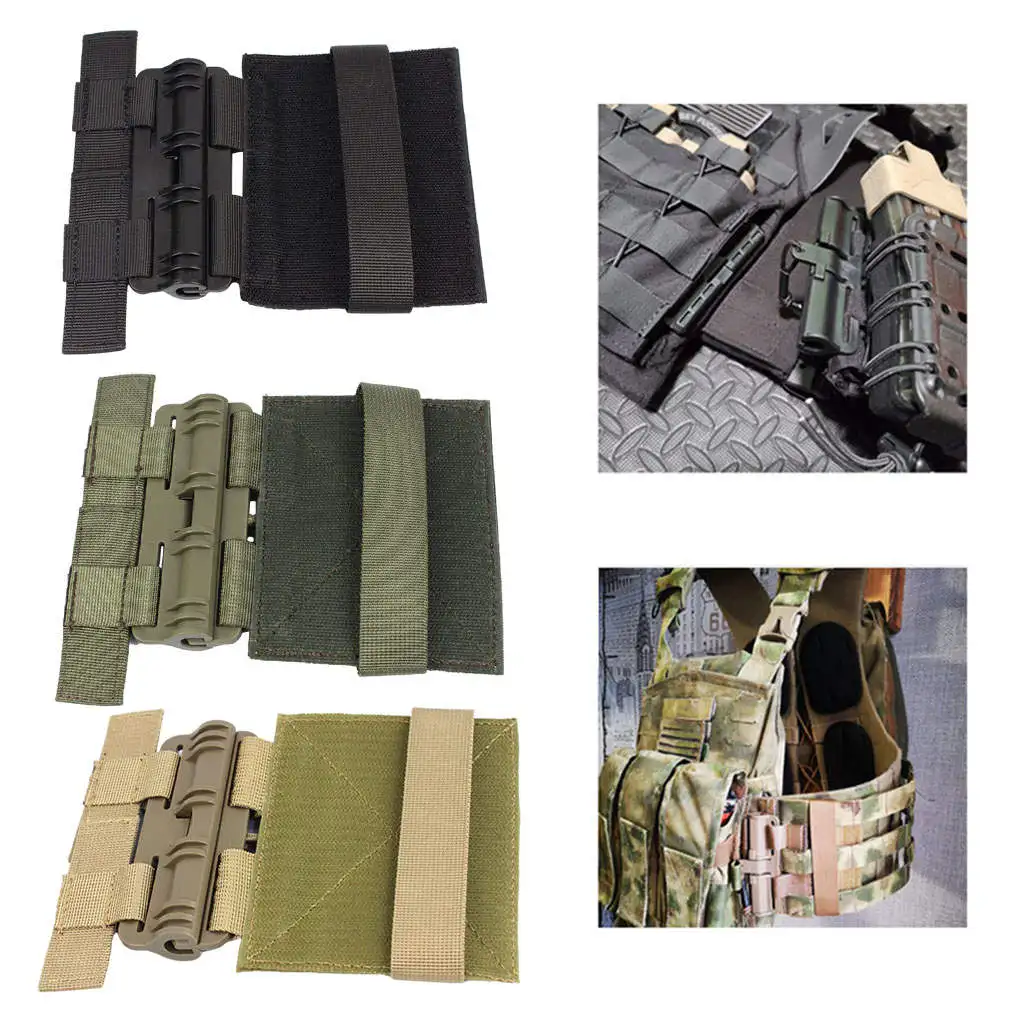 Quick Release Buckle Set Tube Cummerbund Adapter Molle System Fast Fit Buckle Quick Disconnect Removal for Jpc Cpc Ncpc 420 6094