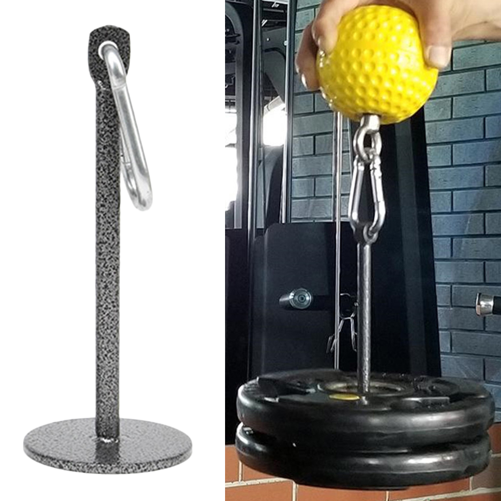 Steel Weight Plate Loading Pin Steel Workout Weights Lifting Holder Stand Rack Home Fitness Snap Clip Bracket