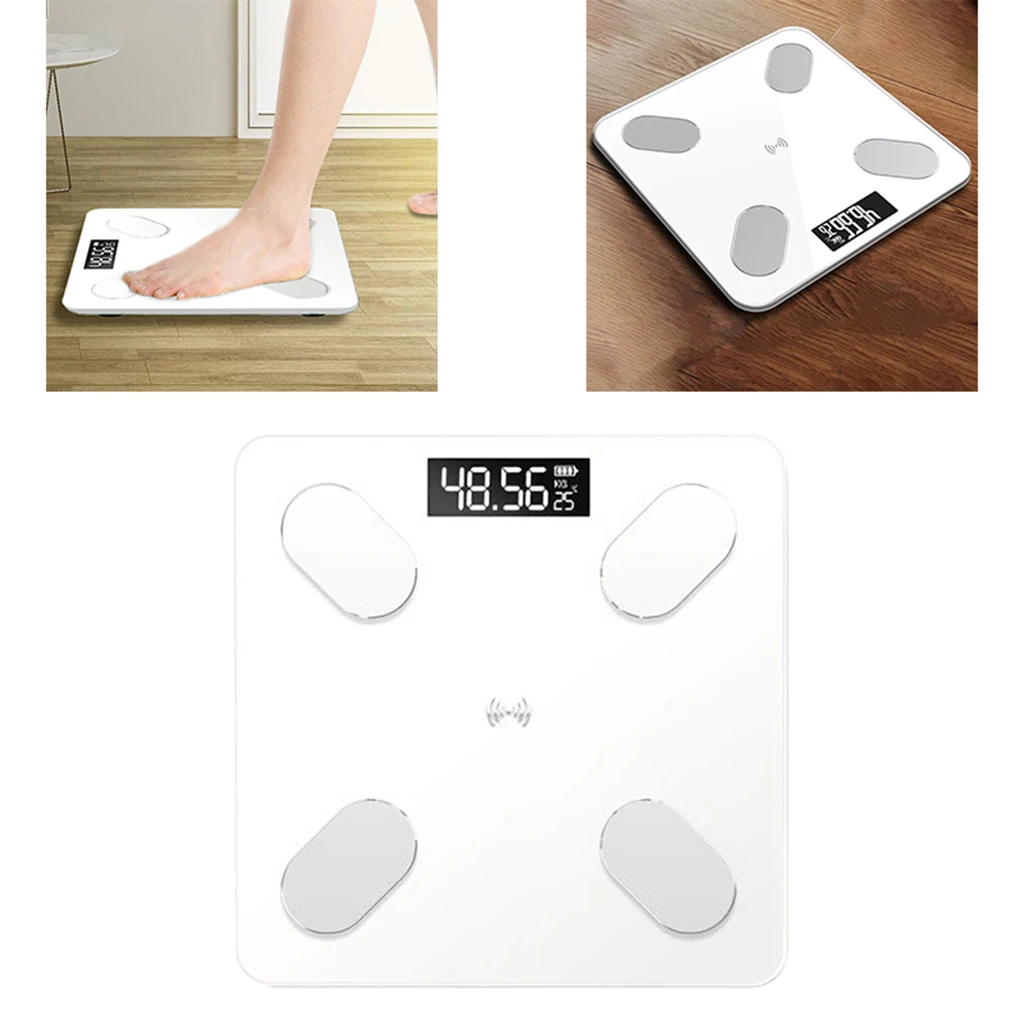 Body Fat Scale Scales Bathroom Weight Fat Mass Protein Scale 180kg/400lbs