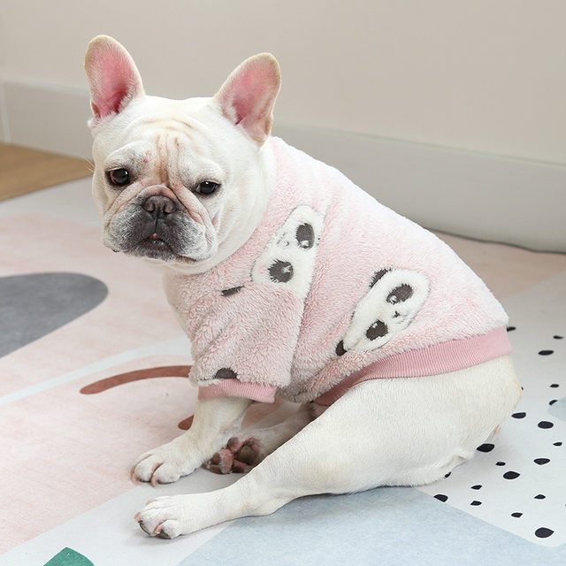 Fat dog Jacket Fall Winter pet clothes french bulldog Pug Teddy Corgi Puppy  Outftis for Small dog Clothing Designer dog Clothes