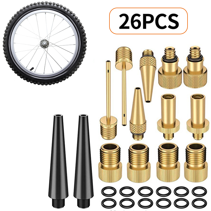 valve adapter for bike tire