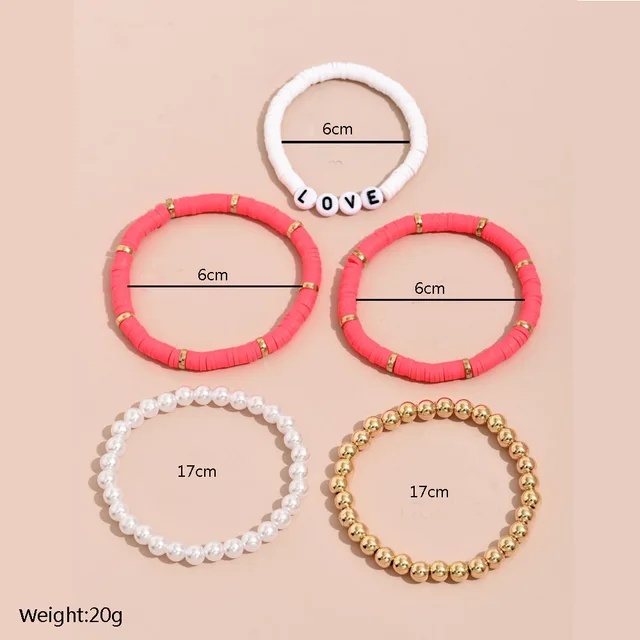 Bohemian Ethnic Beaded Bracelets Letters Pearl Flower Beads Wristband  Bracelet - China Bracelet and Jewelry price