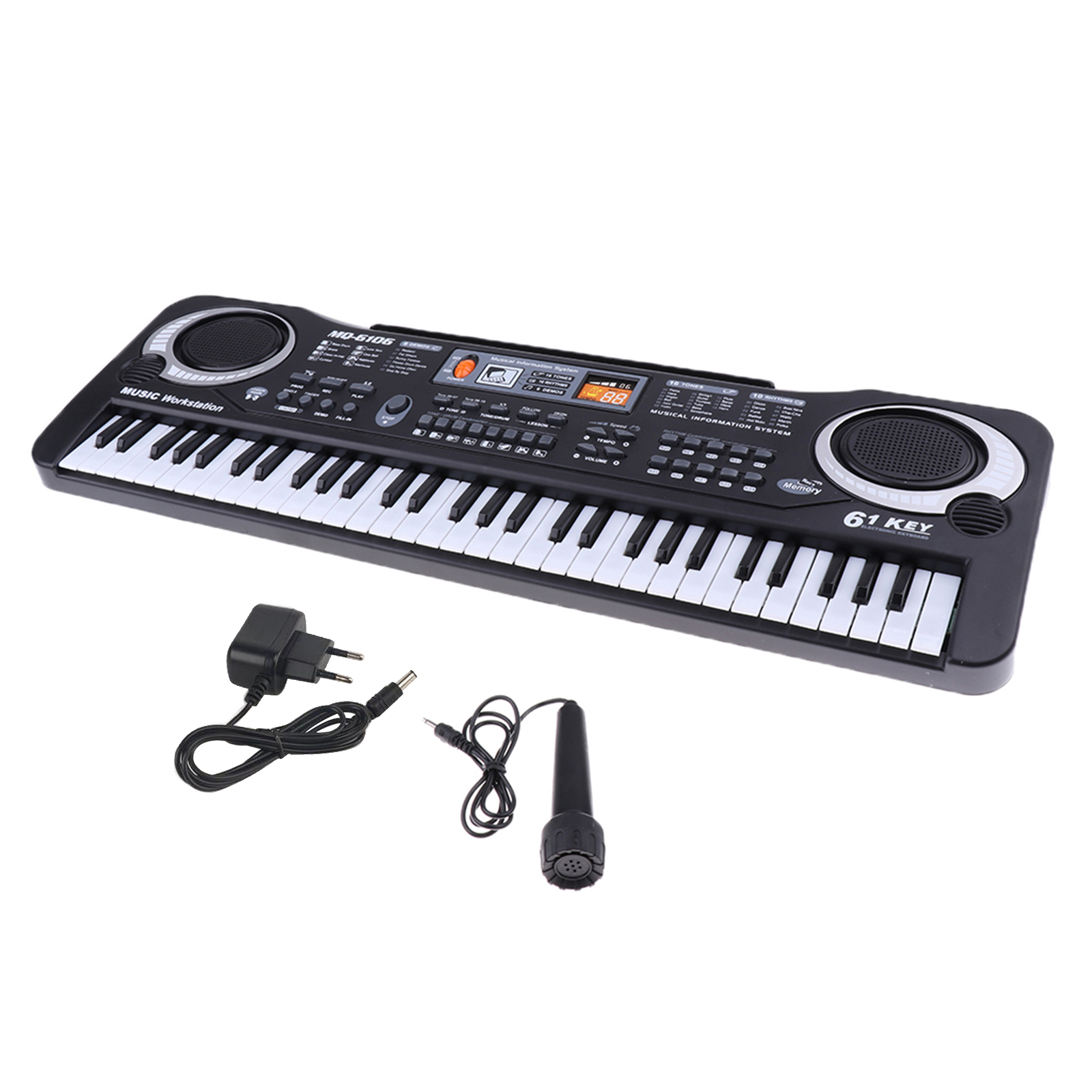 61 Keys Digital Music Electronic Keyboard Key Board Electric Piano Kids Gift