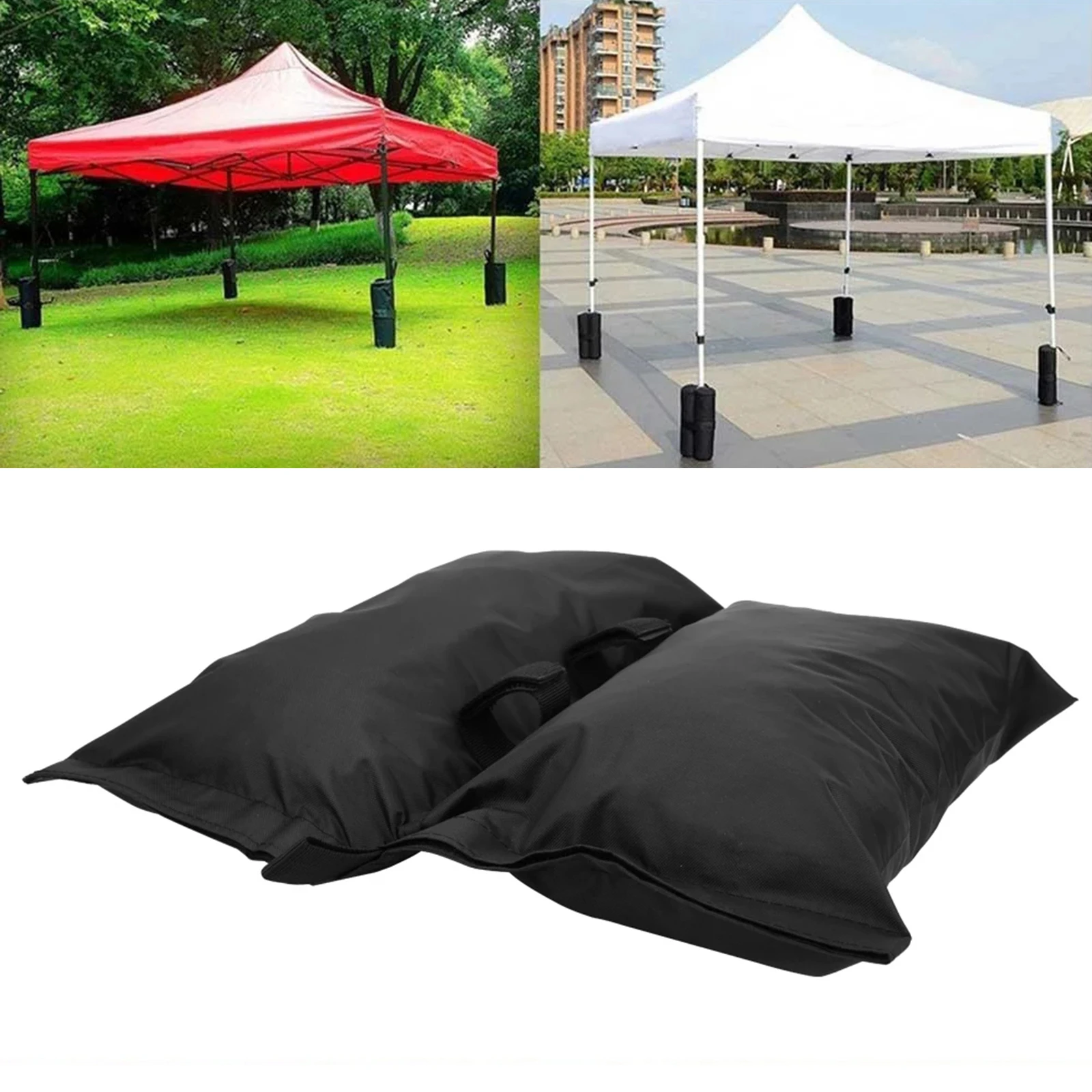 Portable Parasol Umbrella Fixing Sand Bags, Outdoor Base Weight Bags, Fixing Sandbags for  up Canopy Instant Shelter