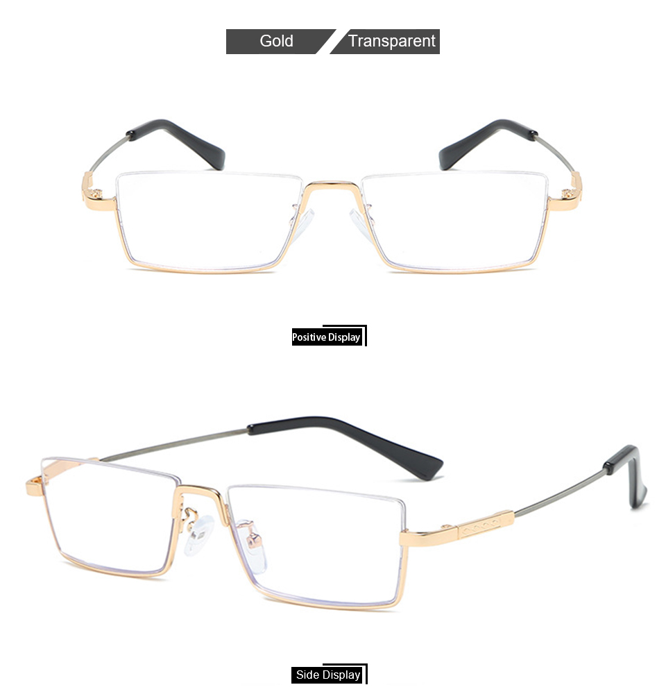CLLOIO New Trend Multifocal Business Reading Glasses Men Memory Titanium Half frame Anti Blue Ray Progressive Glasses for Women