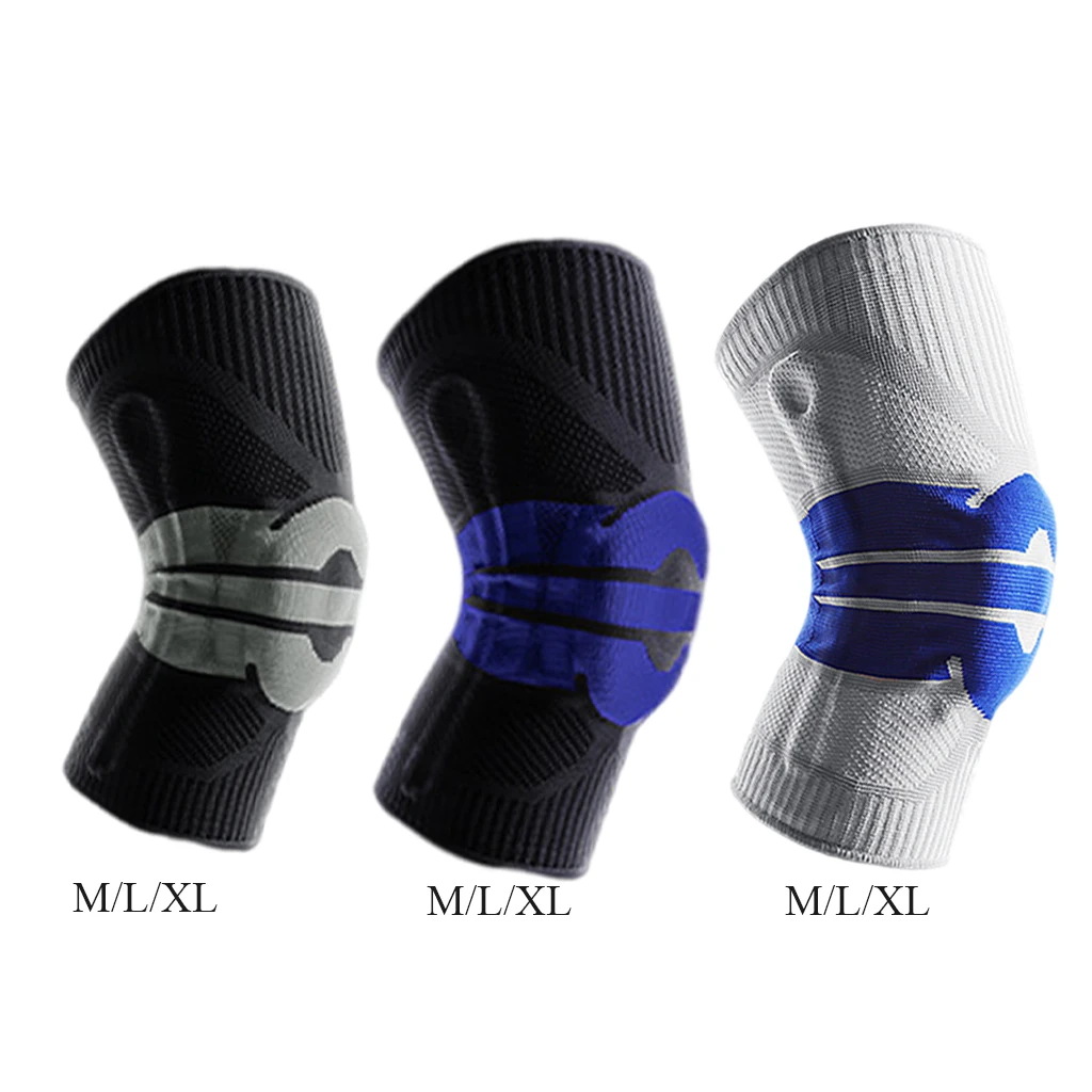 Knee Brace Support Knee Compression Sleeve Kneepad Guard Protector for Basketball Football Working Out for Men Women