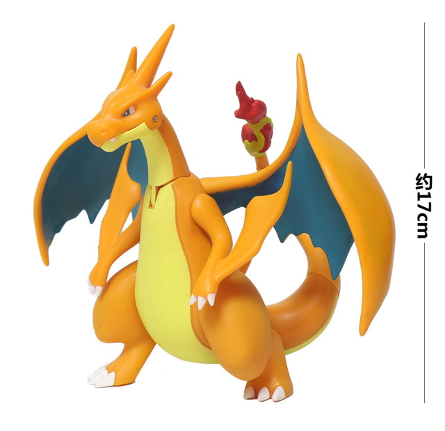 Bonecos Pokémon Raro Mega Charizard X Y Pokémon Go Tomy 15cm