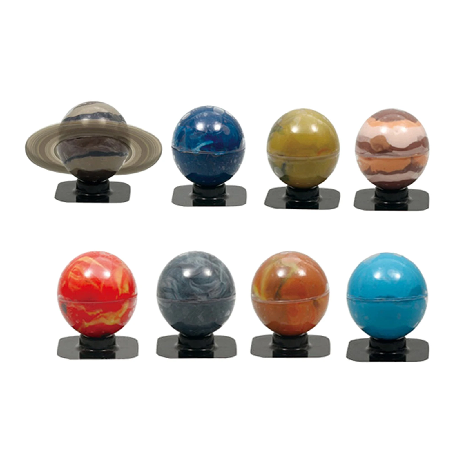 Solar System DIY Eight Planets Science Toys Planetarium Model Assemble ToysL^dm 