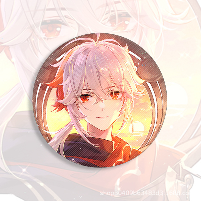 58mm Game Genshin Impact Brooch Pin Xiao Kaedehara Ayaka Baal Raiden Shogun Cosplay Badge Accessories For Clothes Backpack Gift 58mm Game Genshin Impact Brooch Pin Xiao Kaedehara Ayaka Baal Raiden Shogun Cosplay Badge Accessories For Clothes Backpack Gift