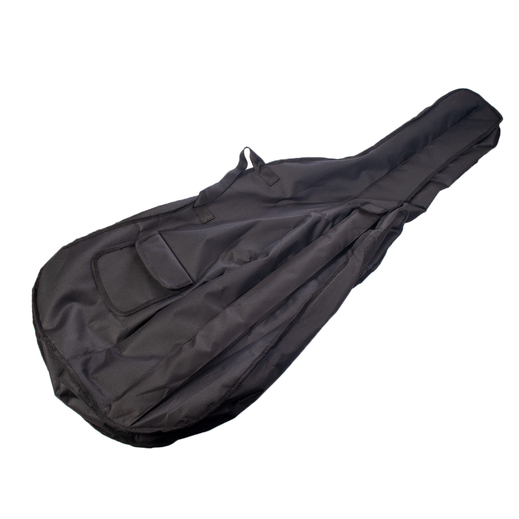 4/4 Cello Gig Carrying Bag Case Backpack with Shoulder Strap Black