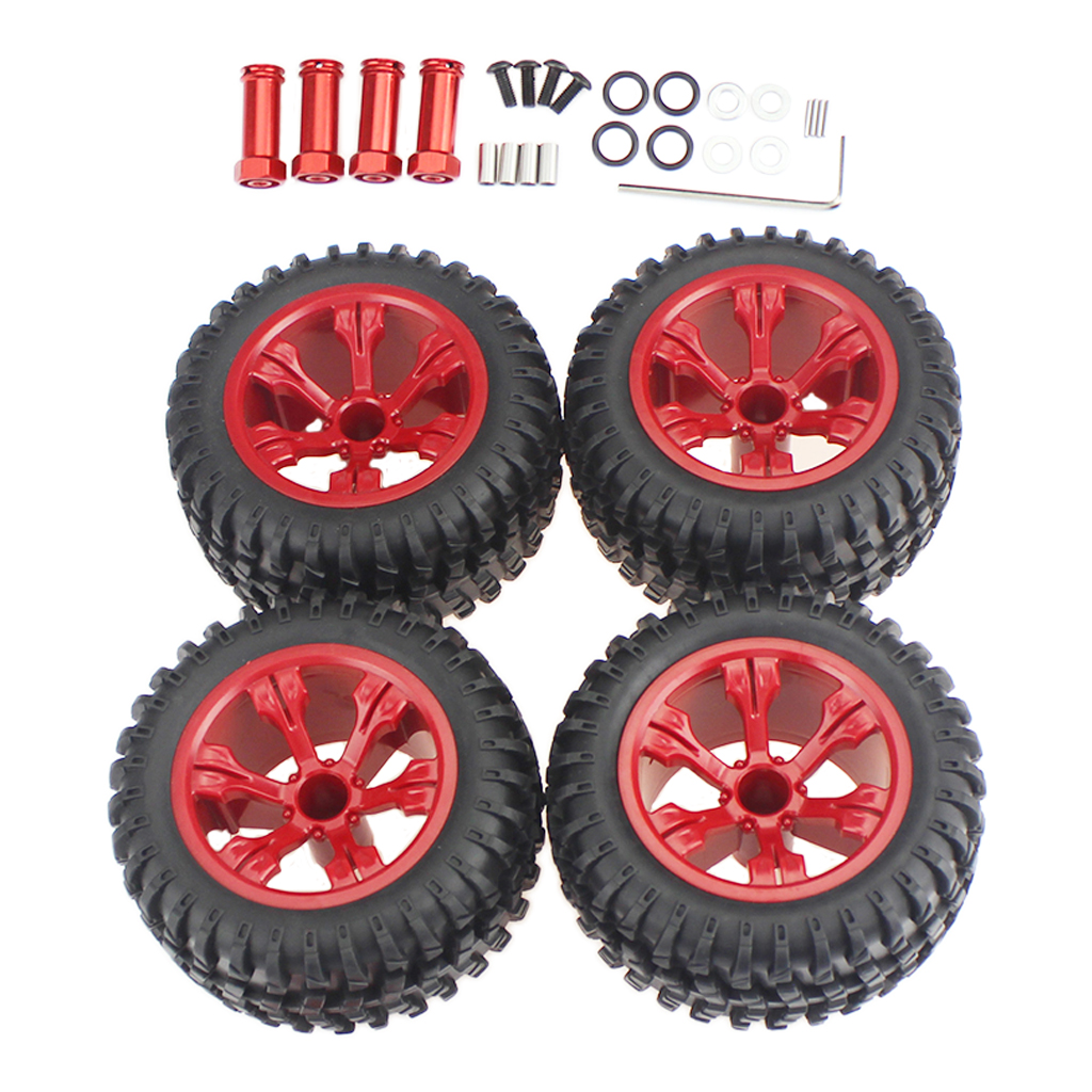 110mm Wheel Rim Tire & Hub Extented Combiner for WLtoys 144001 124019 124019