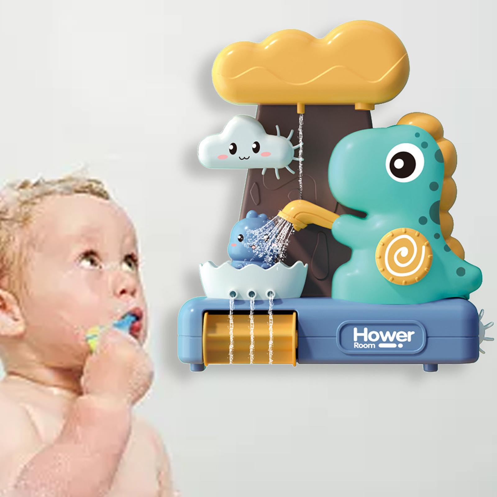 Bath Toys Dinosaur Sensory Development Spray Shower Game Lovely Bathtub Toys for Bathroom Bathing Baby Children Preschool