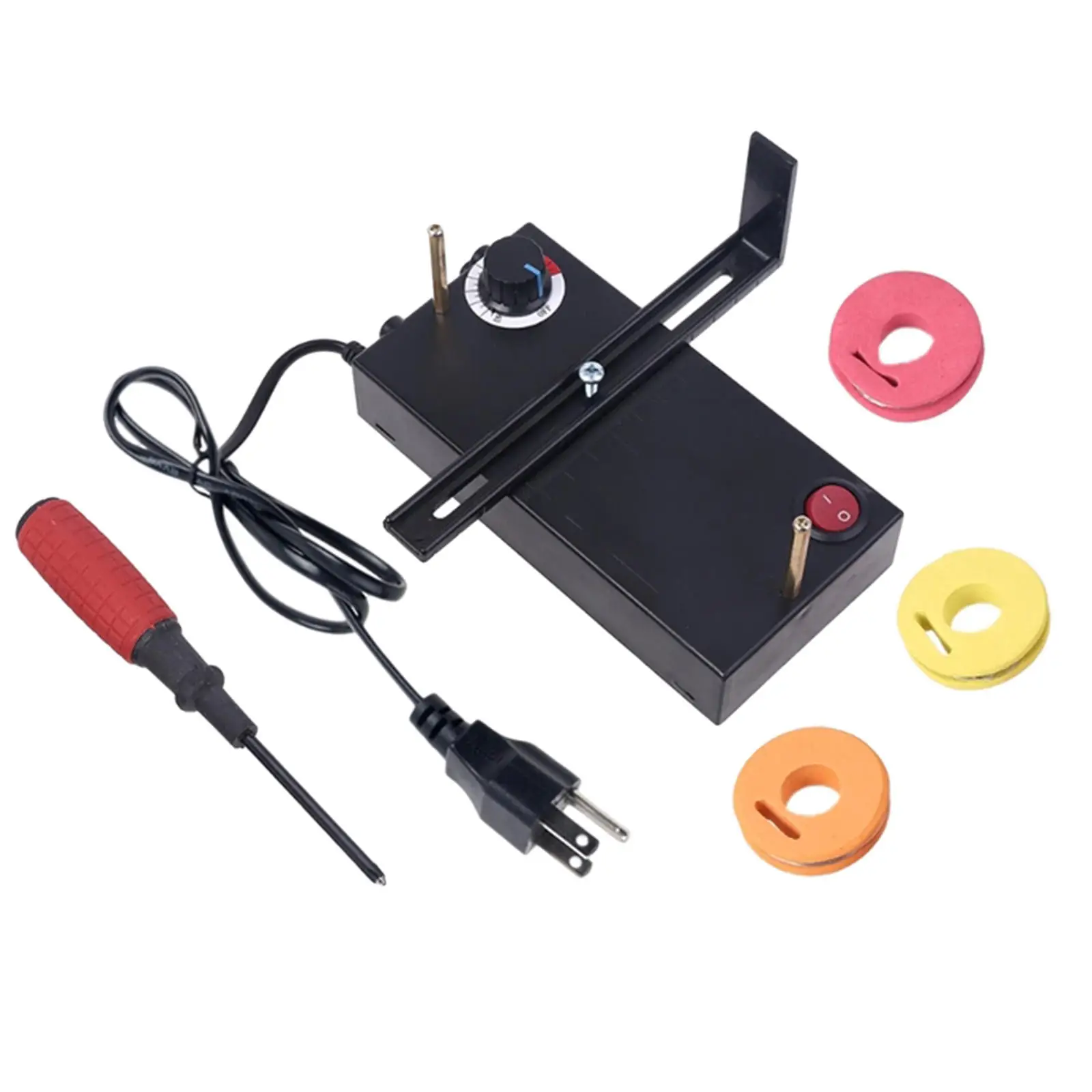 Hot Ribbon Cutter Cutting Machine Manual Blade Heating for Rope Textile Band Braid Webbing DIY Craft