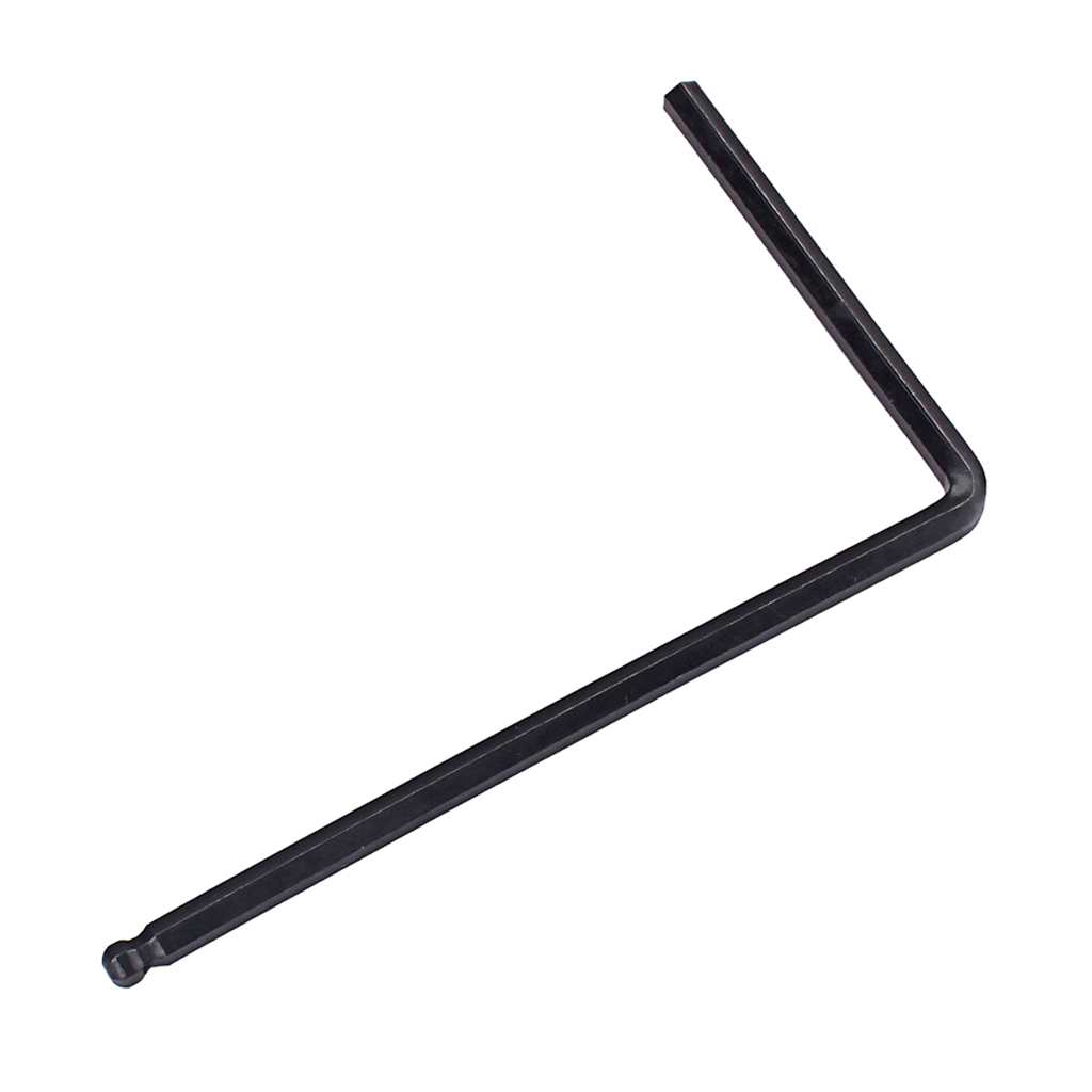 Durable L-shaped Guitars Neck  Rod Hex Wrench 5mm Ball End 120 X 70mm