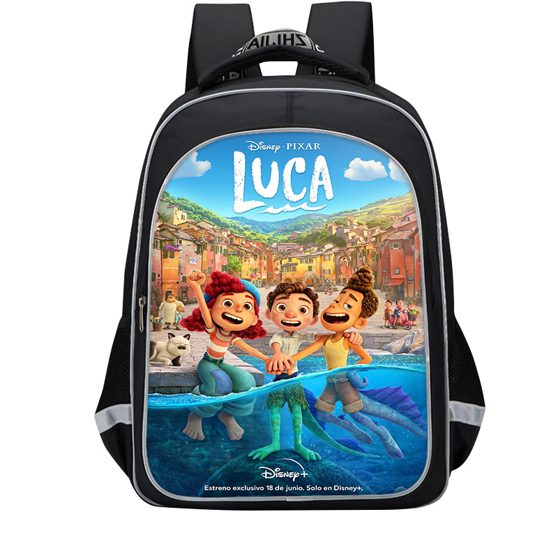 Disney Luca School Bag Backpack Cartoon 