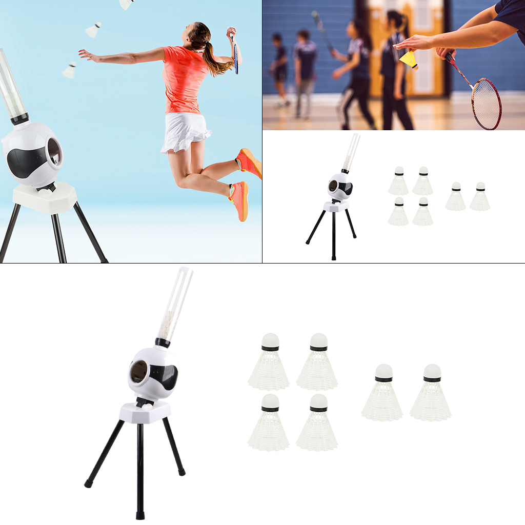 Professional Automatic Badminton Serve Robot Machine Badminton Force Exercises Badminton Training Machine