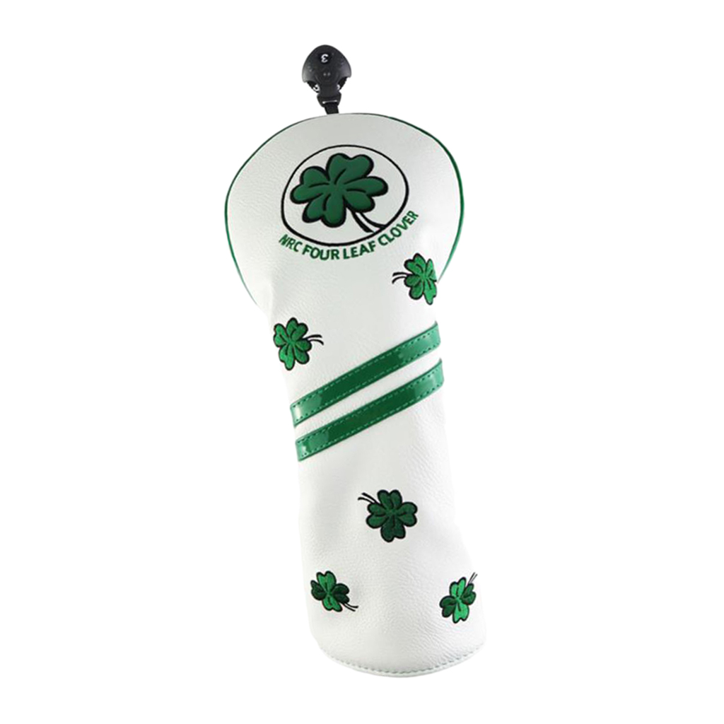 Golf Club Head Covers, Driver Cover Headcovers Protector, Pu Leather for Men and