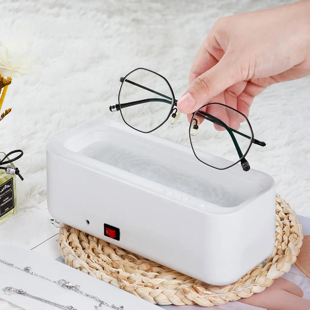 Mini Household Ultrasonic Cleaner Portable Jewelry Glasses Cleaning Machine Waterproof Ultrasound Sonic Vibrator Everybody