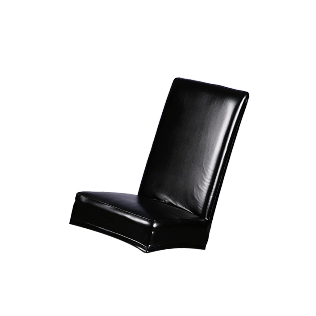 Removable PU Material Seat Cover Kitchen Bar Dining Chair Cover Hotel Restaurant Decor Waterproof