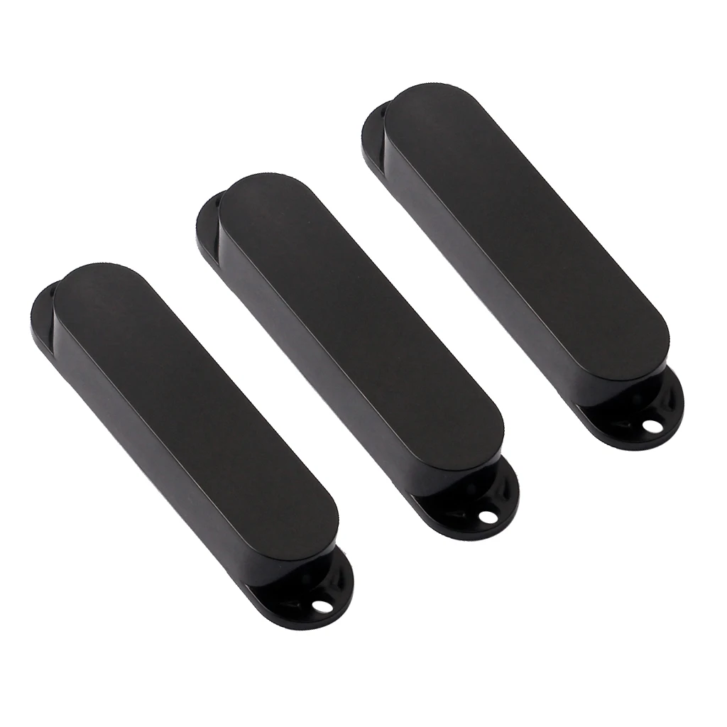 3pcs Pickup Covers Plastic Pickup Cover For Guitar Electric Accessory