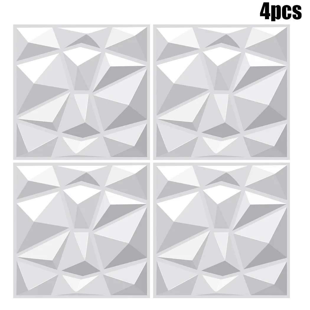 color Сalcare 10 unidades Paneles de pared de PVC azulejos decorativos 3D 