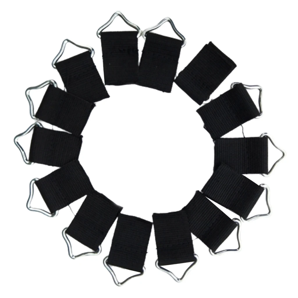10pcs Triangle Rings Trampoline Mat Replacement Buckle V-Rings for
