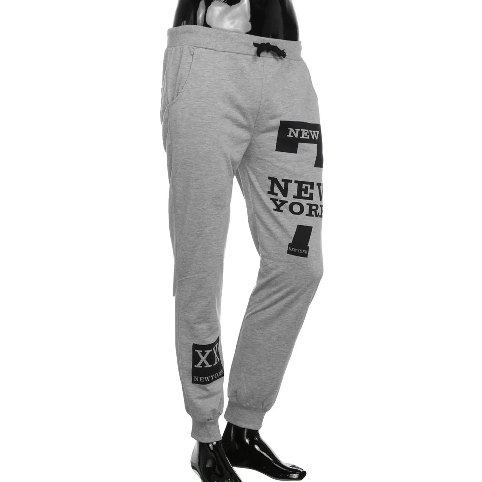 khaki cargo pants 2021 Jogging Pants Mens Trousers Summer Pants Casual Bandage Letter Printing Sweatpants Trousers Gym Men's Jogging Pants combat trousers
