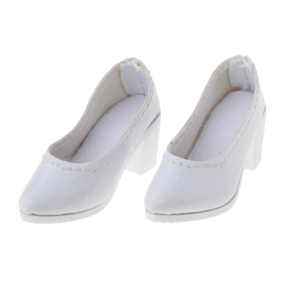 Custom 1/6 High Heel Shoes Accessories ABS Fits for 12inch Female Doll