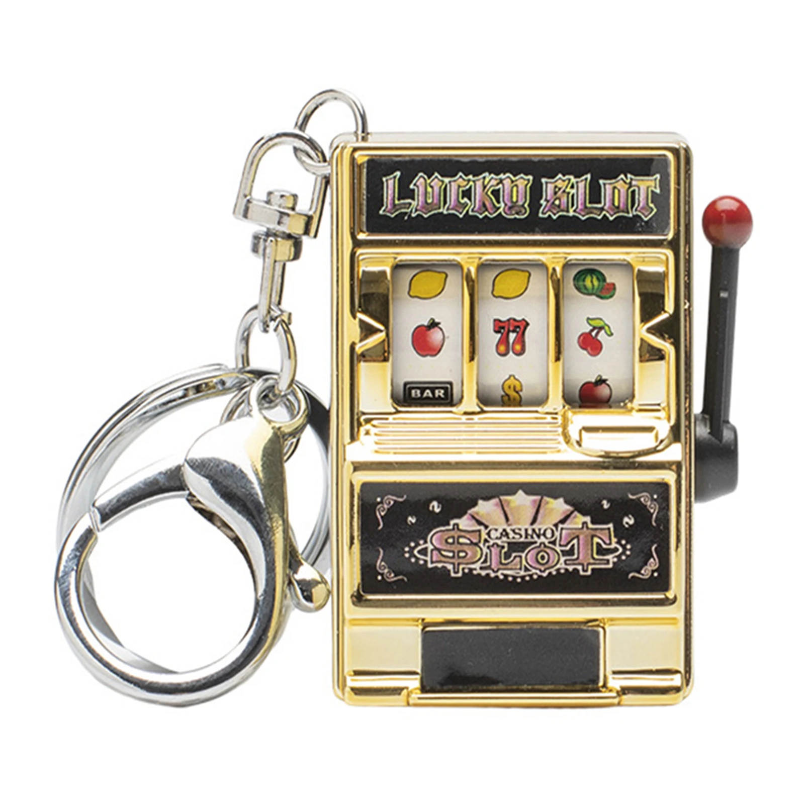 Lucky Jackpot Mini-Obst-Slot-Maschinen-Spaß-Geburtstags-Schlüsselanhän GM