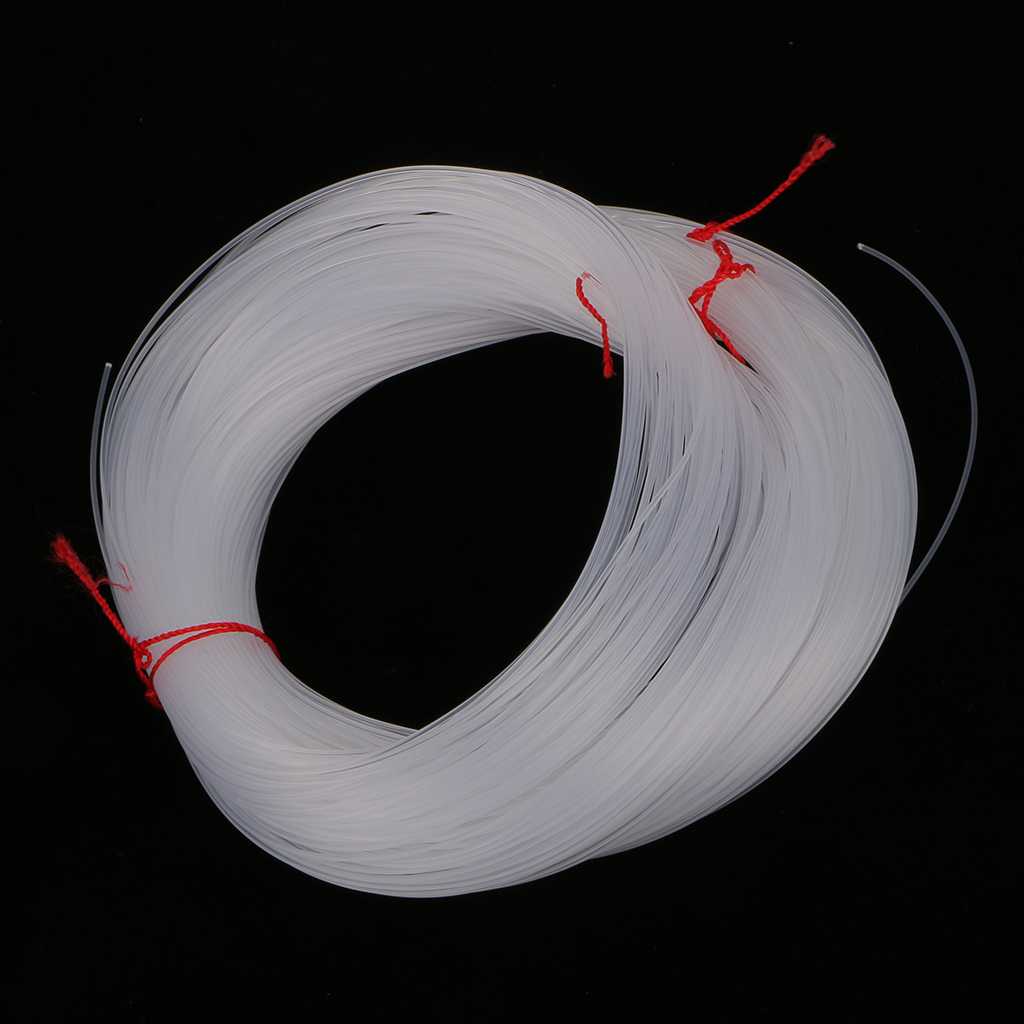 High Quality 100m Clear Nylon String Thread 1mm Dia. Boat/Cast Hook Tying Fishing Line Hook Tying Fishing Accessory Equipment