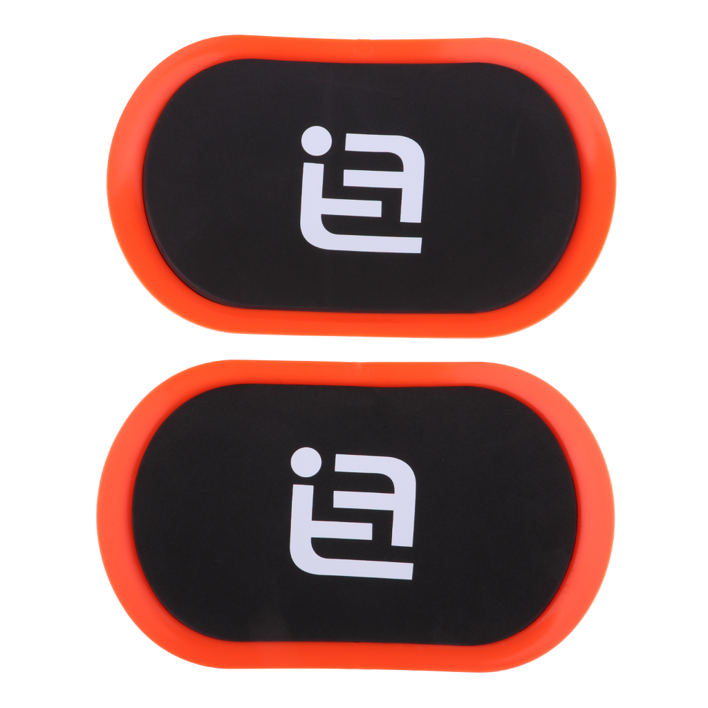 2 Count Yoga Core Slider Disc Trainer Strengthen Muscles Fitness Gliding Gym Sliders for Home Training
