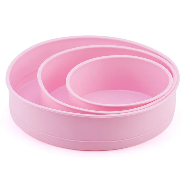 FAIS DU 4 6 8 10 Inch Round Cake Silicone Cheesecake Pan Baking Forms For  Pastry Accessories Tools Food Grade Silicone Mould
