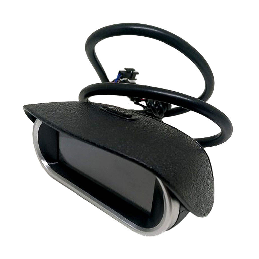 Tachometer Tacho Gauge Fit for Construction Vehicles Ships 50-9999RPM LCD Screen