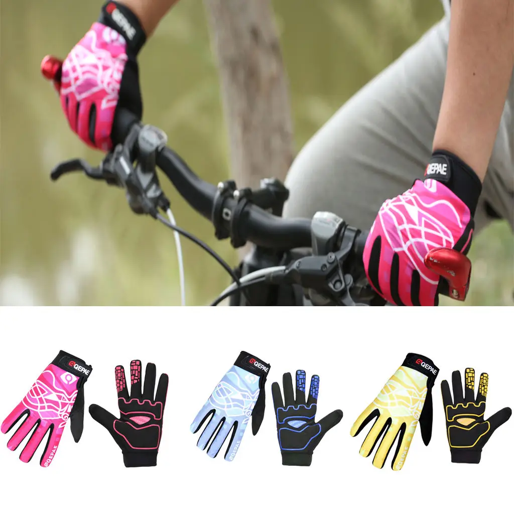 Summer Cycling Gloves Windproof Full Finger Bike Bicycle  Gloves Wear Resistant  Outdoor Sports Glove Unisex Men Women