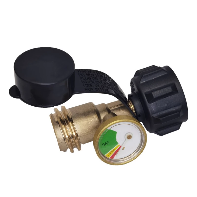 medidor de medidor de pressão de gás do tanque de propano rv atualizado indicador do nível de gás propano detector de vazamento de cilindro aquecedor rv camper 
