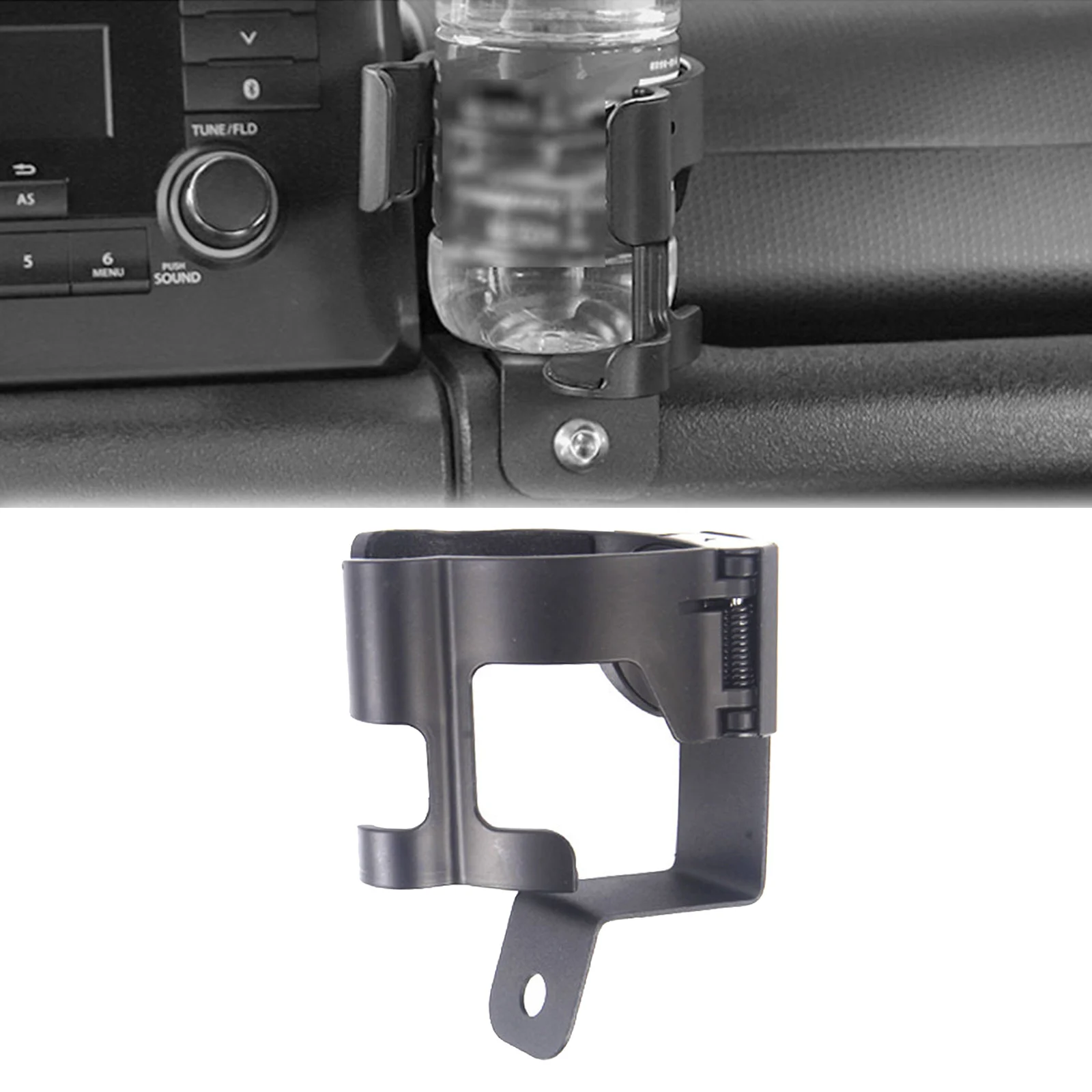Water Cup Bracket for Suzuki Jimny 2019 2020 Mobile Phone Car Styling Black