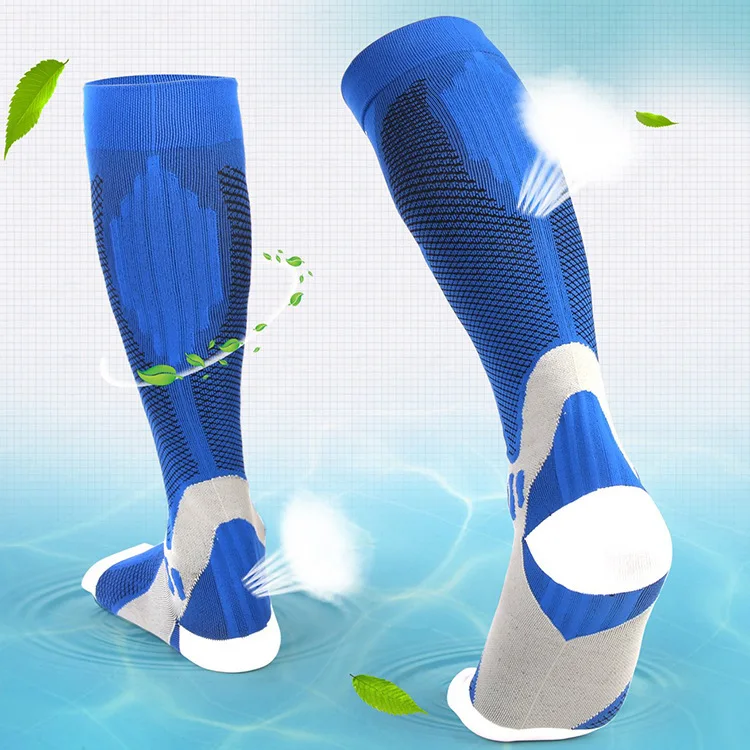 Compression Socks Drop Shipping Nursing Sock Chaussette De Compression Running Compression Sock Cycling Medias De Compresion