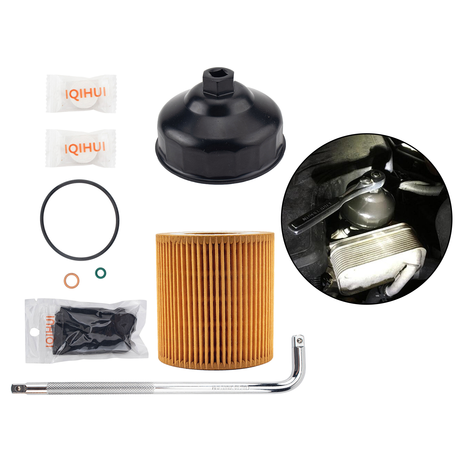 86mm Oil Filter Socket Wrench for BMW Oil Change 3/8 drive Accessories
