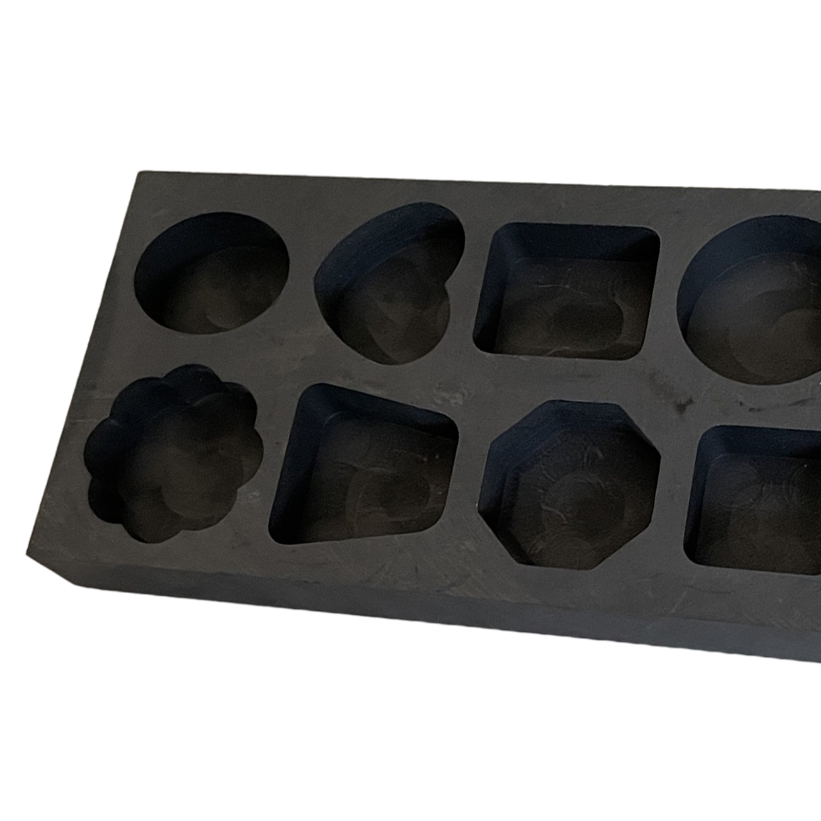 Graphite Ingot Mold Crucible for Melting DIY Gold Alloy Brass Aluminum