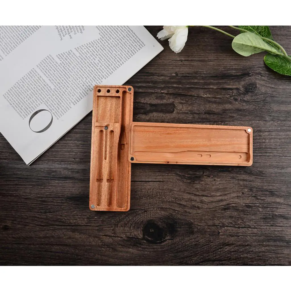 Log Wooden Storage Case Box for TS100 Electric Digital Smart Soldering Iron
