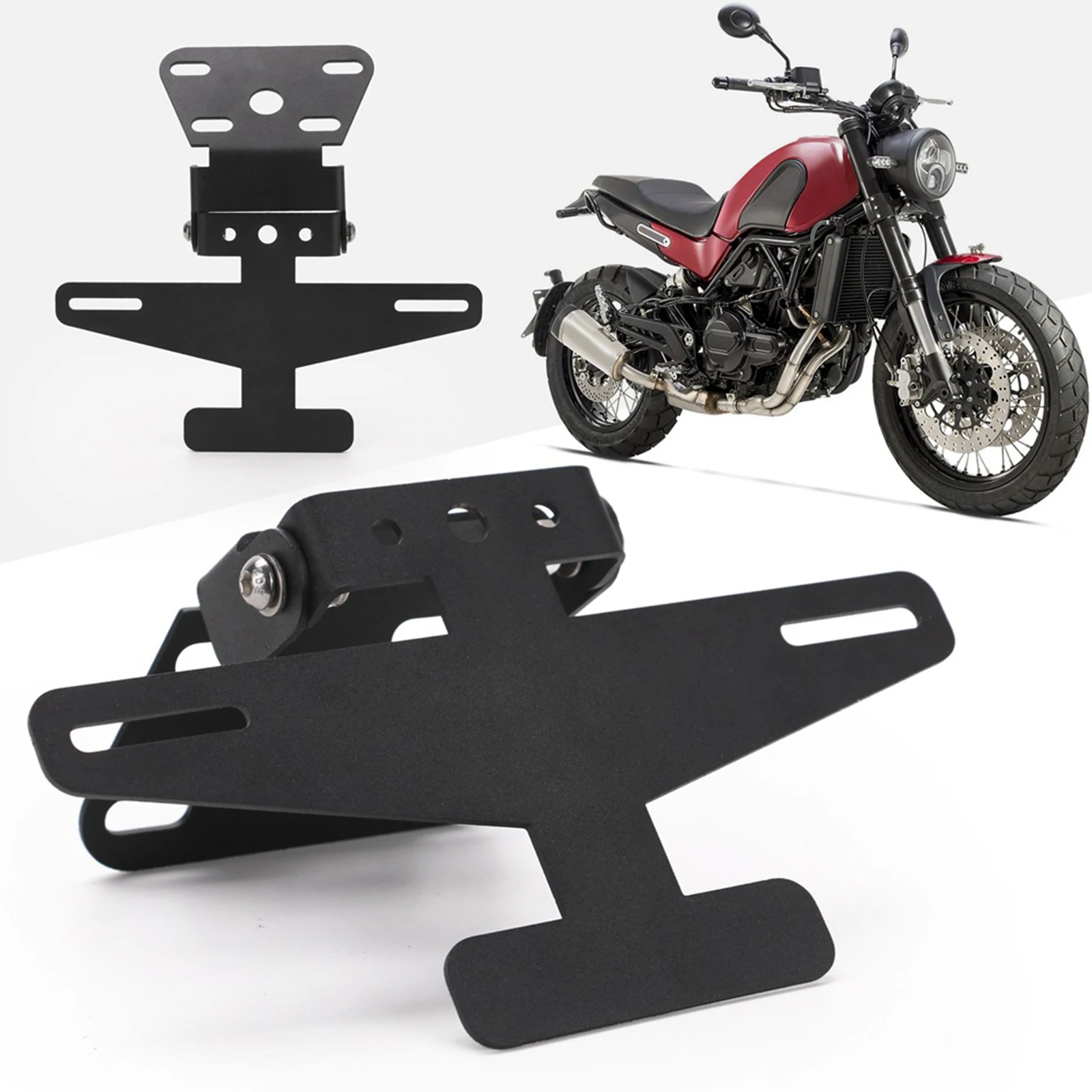 Motorcycle License Plate Frame Support Motorcycle Registration Holder For Benelli 502C
