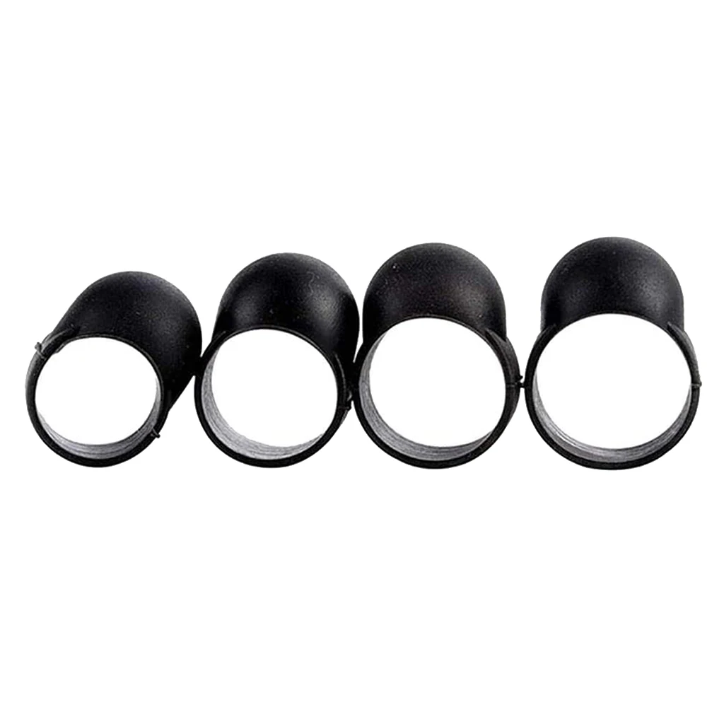 4x Tongue Drum Finger Picks Silicone Sleeves Handpan Percussion Accessories