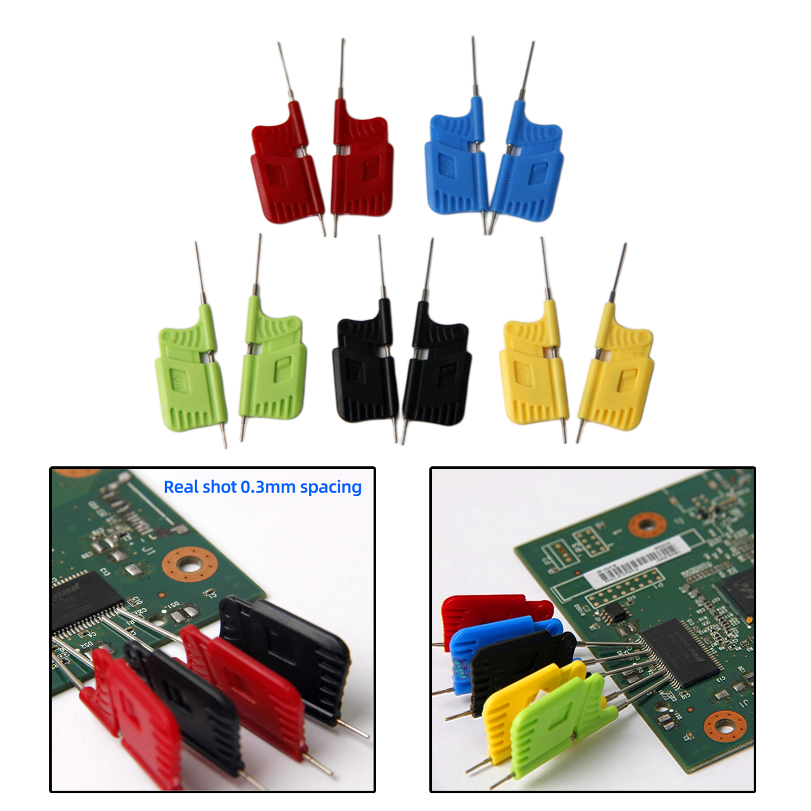 SDK08 Test Clip Ultra Small Clip Micro IC Clamp TSOP MSOP QFP TQFP LQFP SMD IC Test Chip Mini Chips Adapters Socket