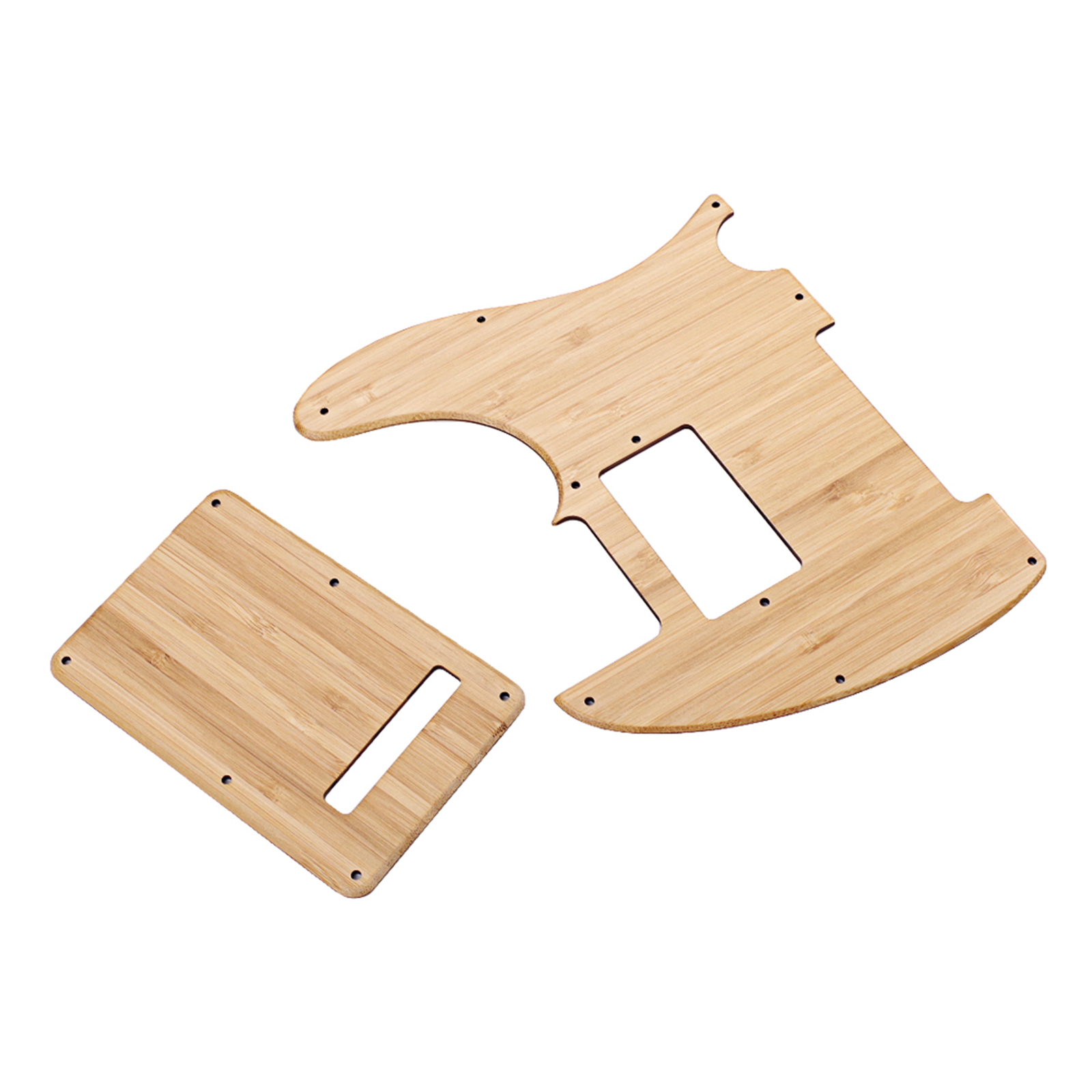 10-Hole 1ply Electric Guitar Pickguard Scratch Plate Back Plate for TL Style Electric Guitar Instrument Parts Accessory Luthier