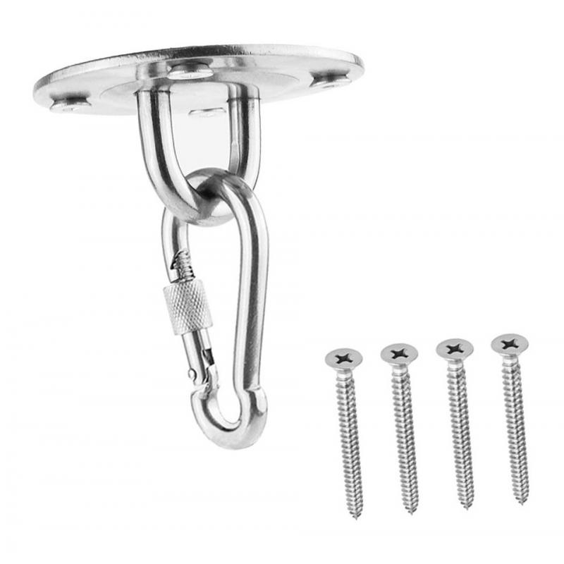 Heavy Duty Boxing Punch Bag Iron Hook Wall Mount Punching MMA Training Hanger