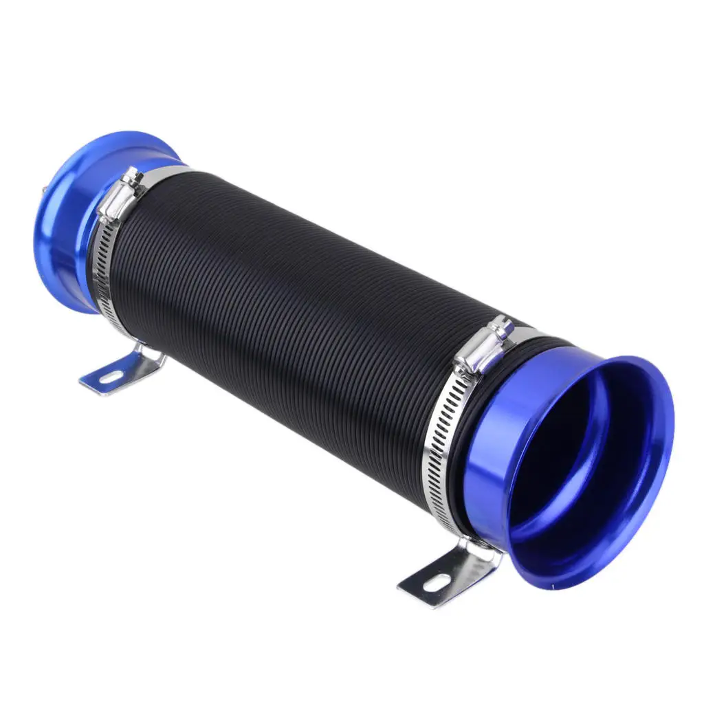 Adjustable Flexible Short Ram/Cold Air Intake Duct Turbo Tube Pipe Hose
